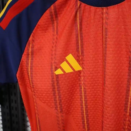 Woman Spain 2026 World Cup Home Soccer Jerseys – Fan Version