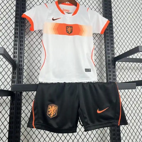 Netherlands 2026 World Cup Away  – Kids Kit