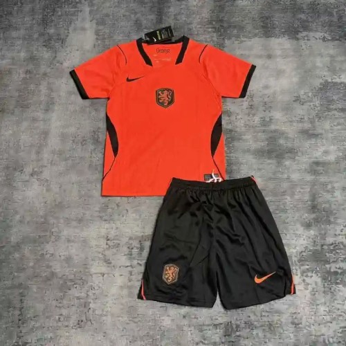 Netherlands 2026 World Cup Home  – Kids Kit
