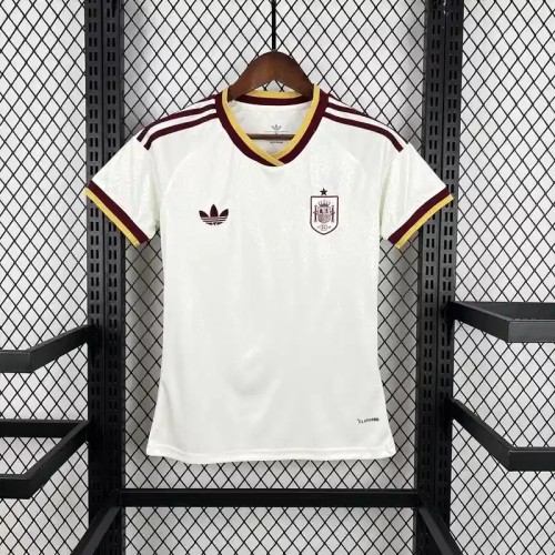 Woman Spain 2026 World Cup Away Soccer Jerseys – Fan Version