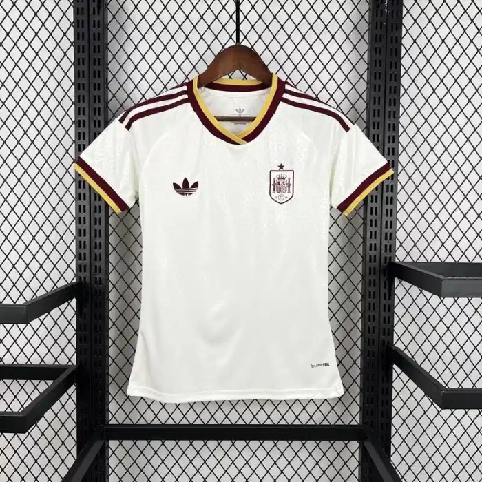 Woman Spain 2026 World Cup Away Soccer Jerseys – Fan Version