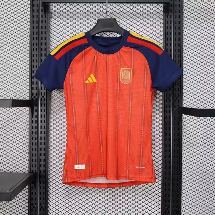 Woman Spain 2026 World Cup Home Soccer Jerseys – Fan Version