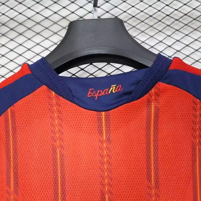 Woman Spain 2026 World Cup Home Soccer Jerseys – Fan Version