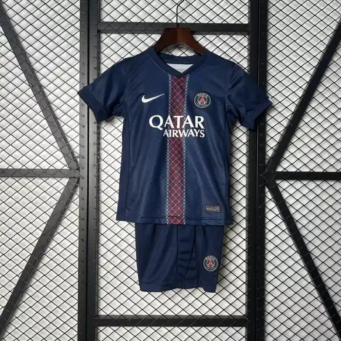 PSG 25/26 Paris Saint Germain Home Soccer Jerseys – Kids Kit