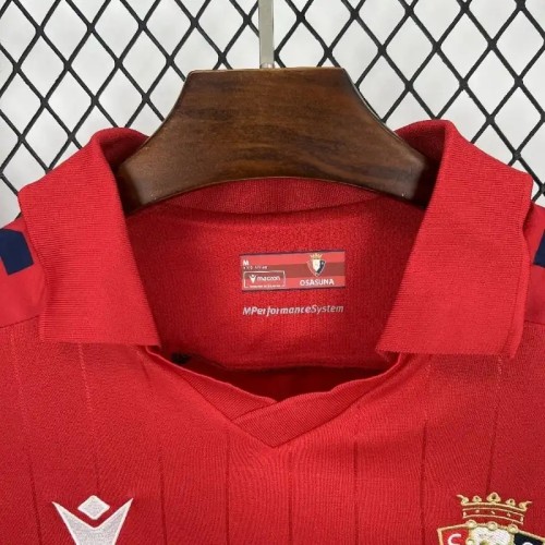 Osasuna 25/26 Home Soccer Jersey - Fan Version