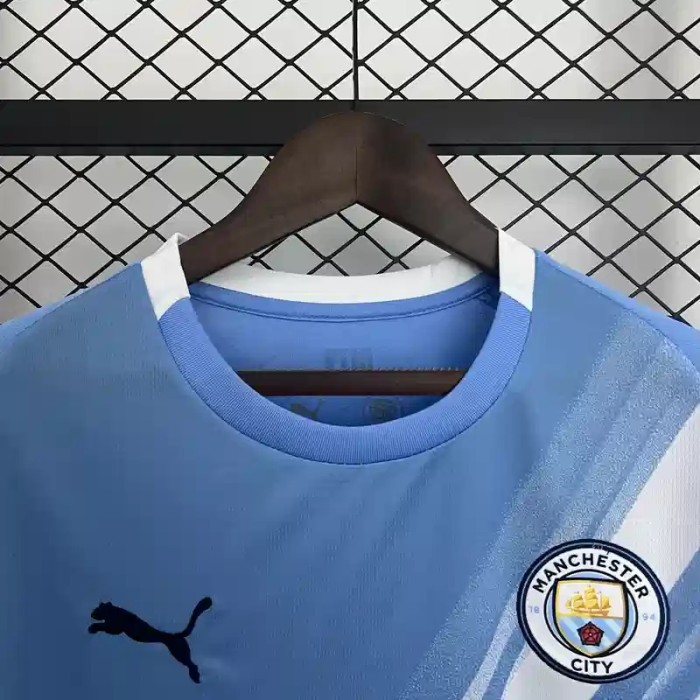Manchester City 25/26 Home Soccer Jersey - Fan Version