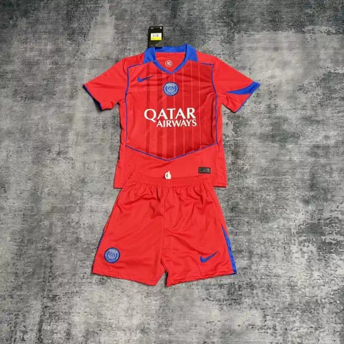 PSG 25/26 Paris Saint Germain Third Soccer Jerseys – Kids Kit