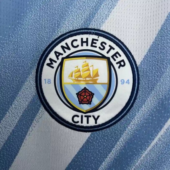 Manchester City 25/26 Home Soccer Jersey - Fan Version