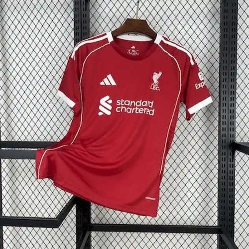 Liverpool 25/26 Home Soccer Jersey - Fan Version