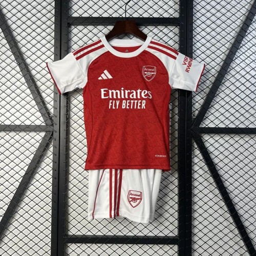 Arsenal 25/26 Home Soccer Jerseys – Kids Kit