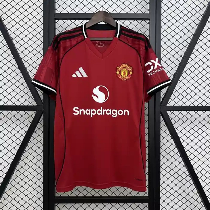 Manchester United 25/26 Home Jersey - Fan Version