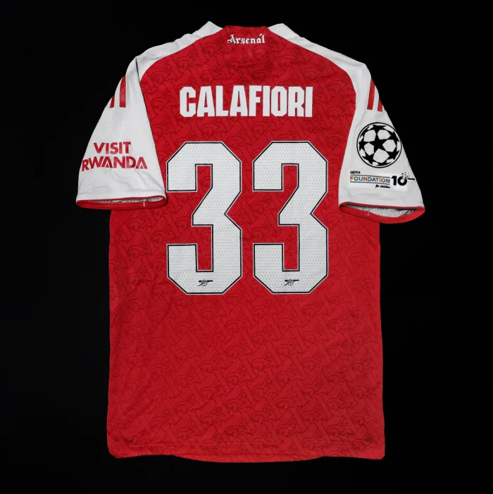 Arsenal 25/26 Home Champions Final jersey - Fan Version