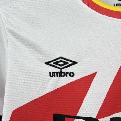 Rayo Vallecano 25/26 Home Soccer Jersey - Fan Version