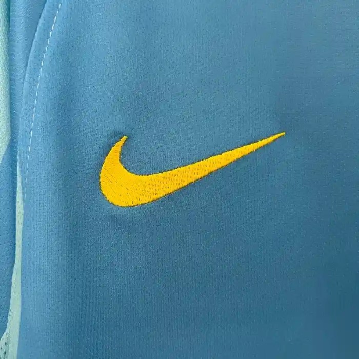 Barcelona 2007-08 Away Retro Soccer Jersey- Fan Version