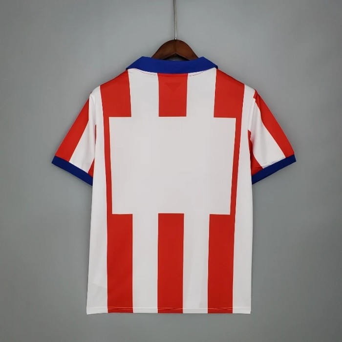 Atletico Madrid 2014-15 Home Retro Soccer Jersey- Fan Version