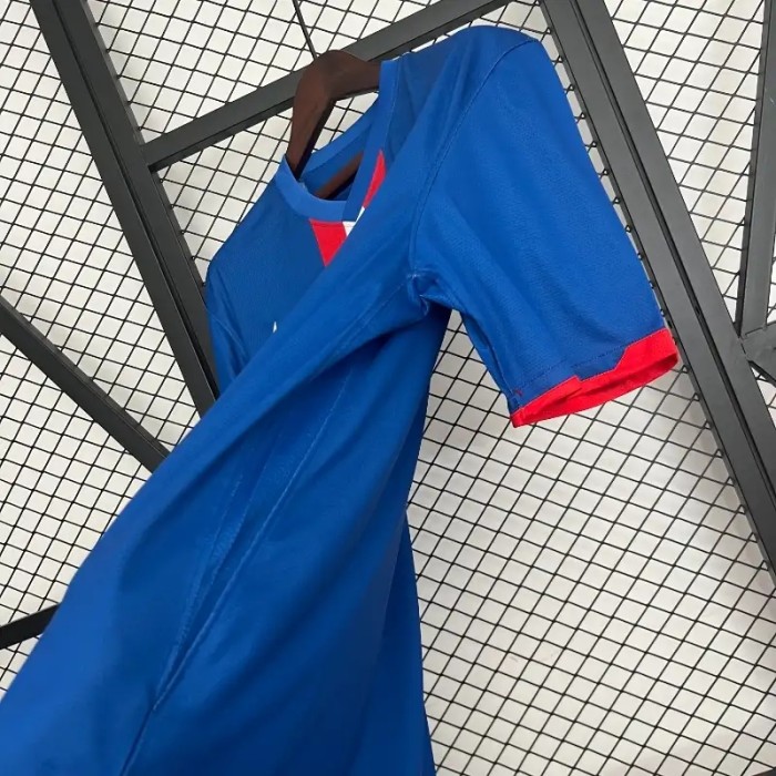 Atletico Madrid 2010-11 Home Retro Soccer Jersey- Fan Version