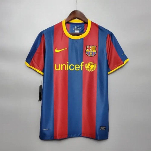 Barcelona 2010-11 Home Retro Soccer Jersey- Fan Version