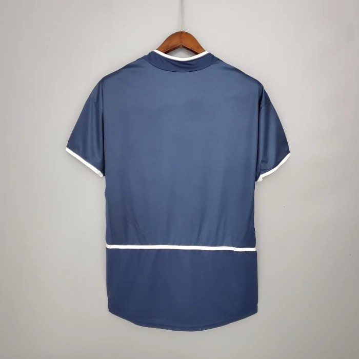 PSG 2002-03 Paris Saint Germain Home Retro Soccer Jersey - Fan Version