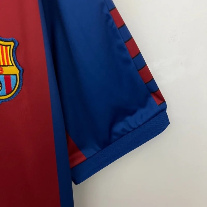 Barcelona 1980-82 Home Retro Soccer Jersey- Fan Version