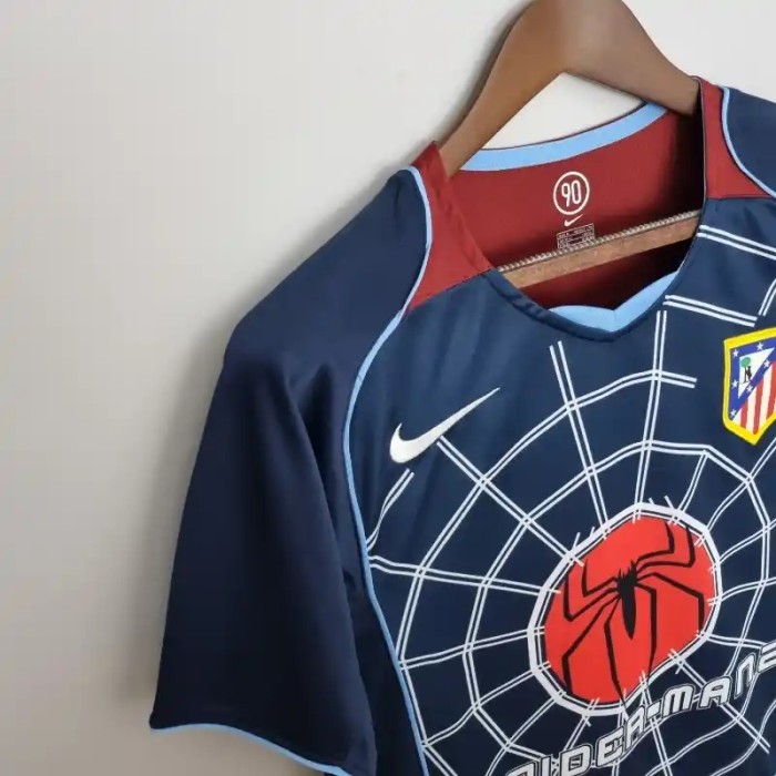 Atletico Madrid 2004-05 Away Retro Soccer Jersey- Fan Version