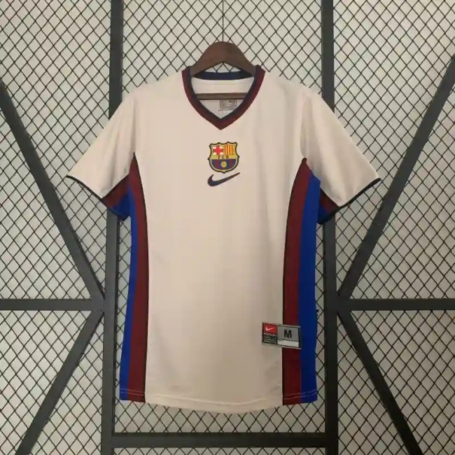 Barcelona 1988-89 Away Retro Soccer Jersey- Fan Version