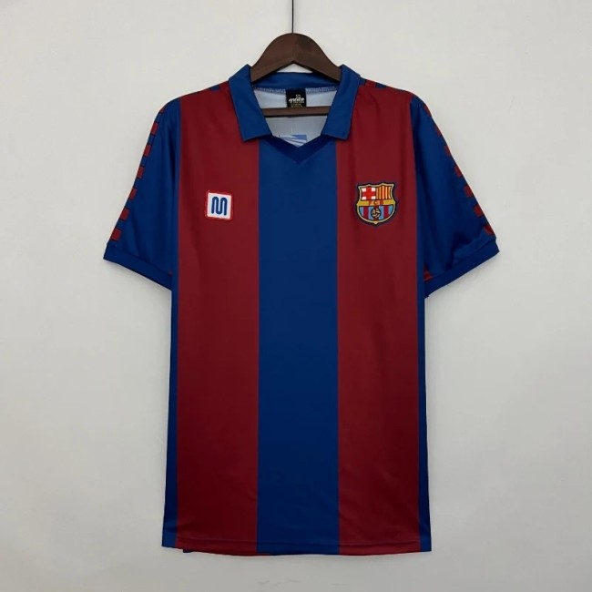 Barcelona 1980-82 Home Retro Soccer Jersey- Fan Version