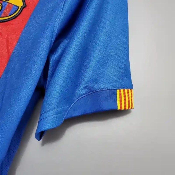 Barcelona 2006-07 Home Retro Soccer Jersey- Fan Version