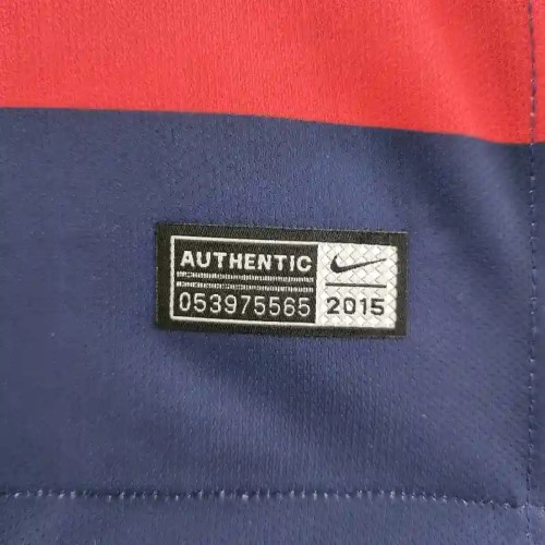 Barcelona 2015-16 Home Retro Soccer Jersey- Fan Version