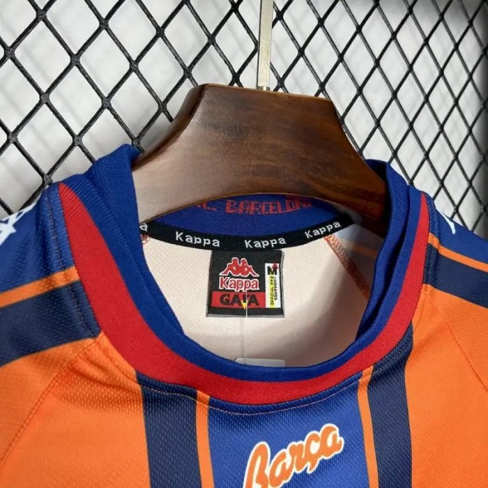 Barcelona 1997 Away Retro Soccer Jersey- Fan Version