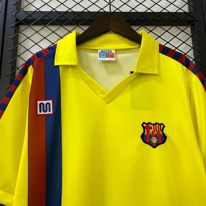Barcelona 1982-84 Away Retro Soccer Jersey- Fan Version