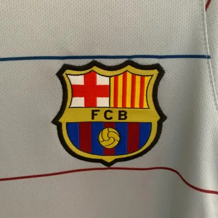 Barcelona 2003-04 Away Retro Soccer Jersey- Fan Version