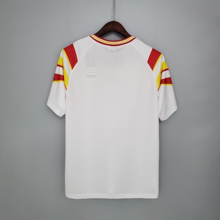 Spain 1996  Away Retro Soccer Jersey - Fan Version