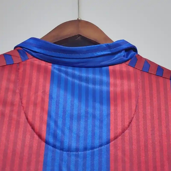 Barcelona 1990-91 Home Retro Soccer Jersey- Fan Version