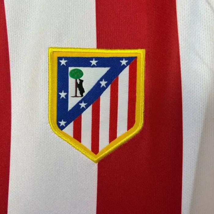 Atletico Madrid 2016-17 Home Retro Soccer Jersey- Fan Version