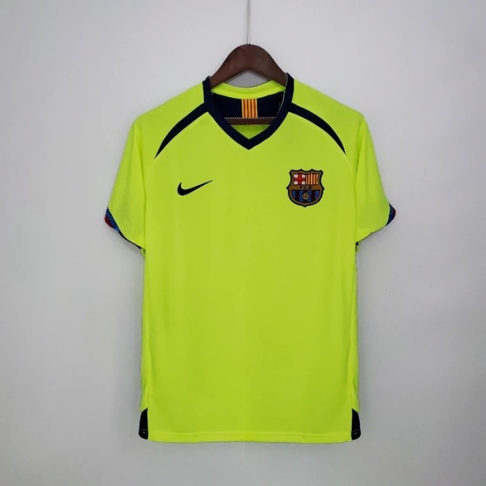 Barcelona 2005-06 Away Retro Soccer Jersey - Fan Version