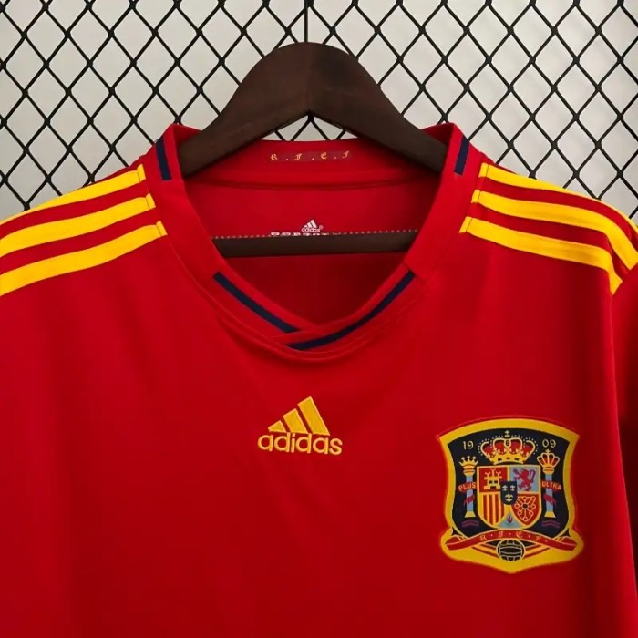 Spain 2010 Home Retro Soccer Jersey - Fan Version