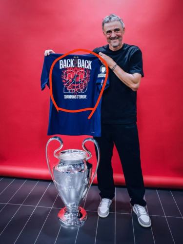 PSG 25/26 Paris Saint Germain Home Champion jersey - Fan Version