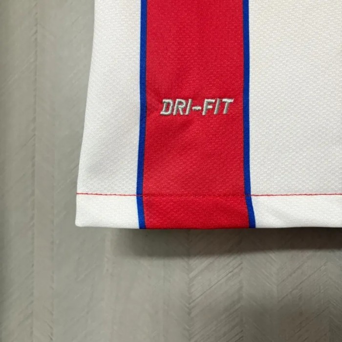 Atletico Madrid 2011-12 Home Retro Soccer Jersey- Fan Version