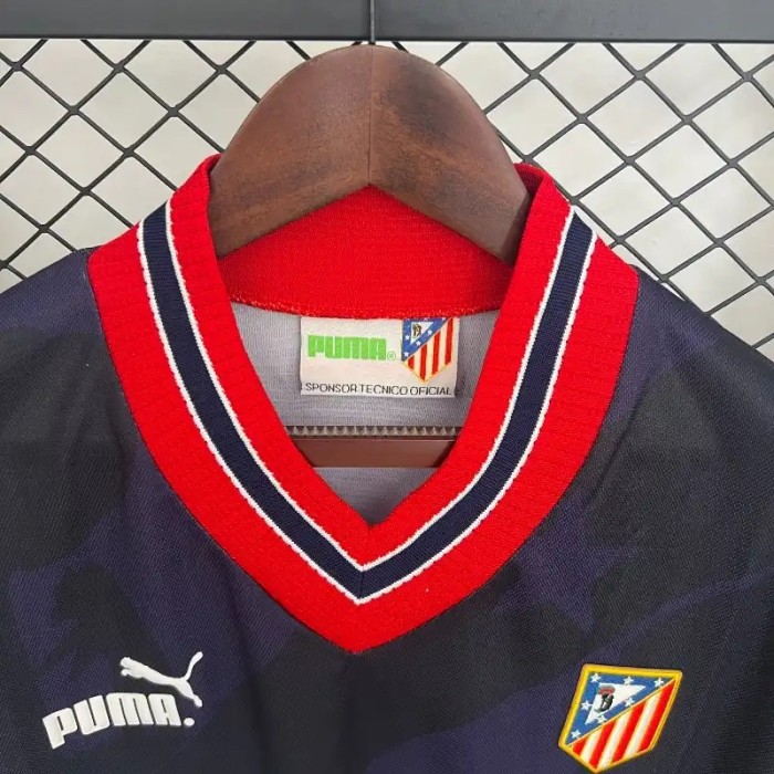Atletico Madrid 1995-96 Third Retro Soccer Jersey- Fan Version