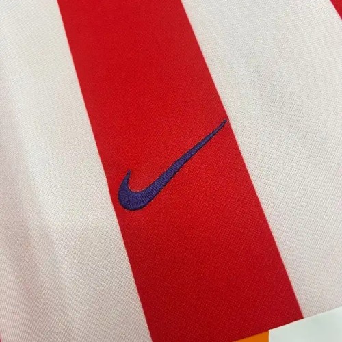 Atletico Madrid 2002-03 Home Retro Soccer Jersey- Fan Version