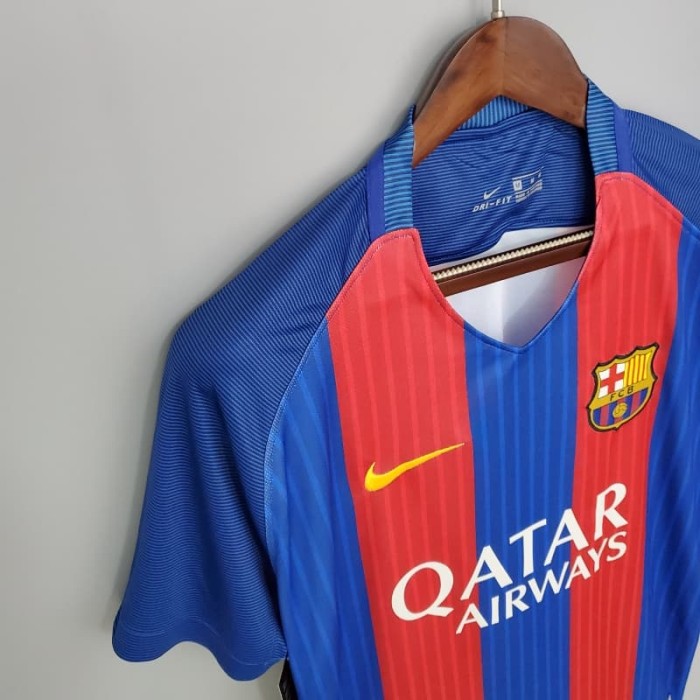 Barcelona 2016-17 Home Retro Soccer Jersey- Fan Version