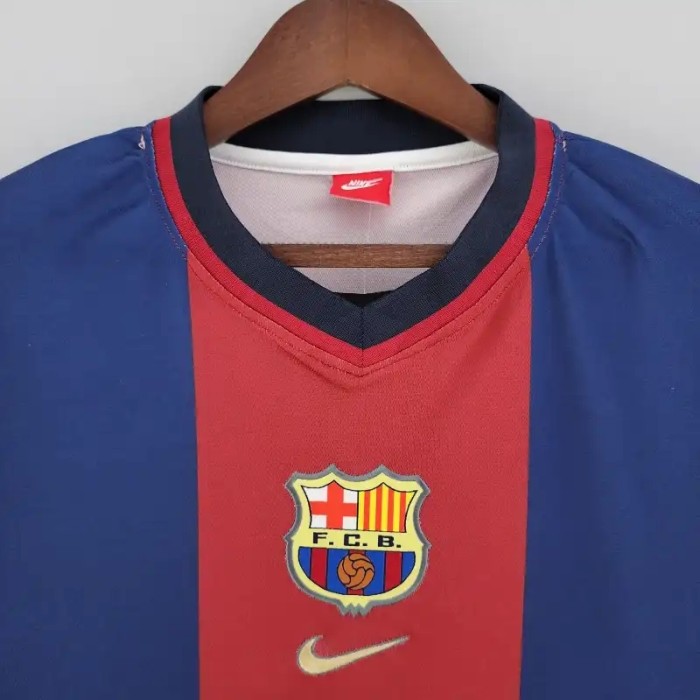 Barcelona 1998-99  Home Retro Soccer Jersey- Fan Version