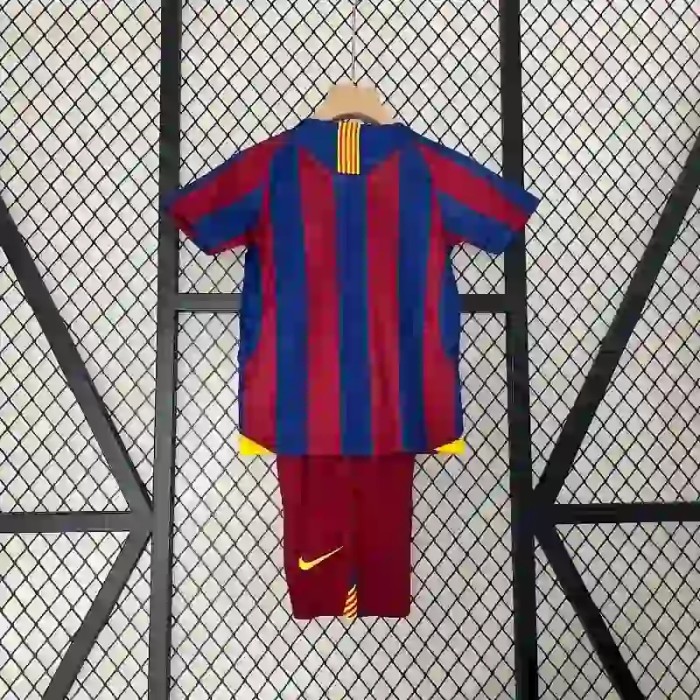 Barcelona 2005-06  Retro Home Soccer Jersey- Kids Kit