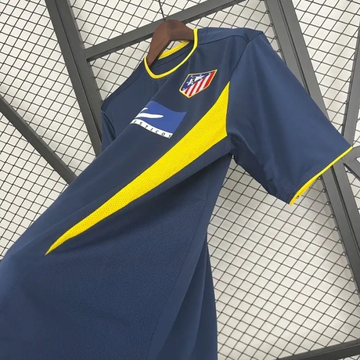 Atletico Madrid 2002-03 Away Retro Soccer Jersey- Fan Version