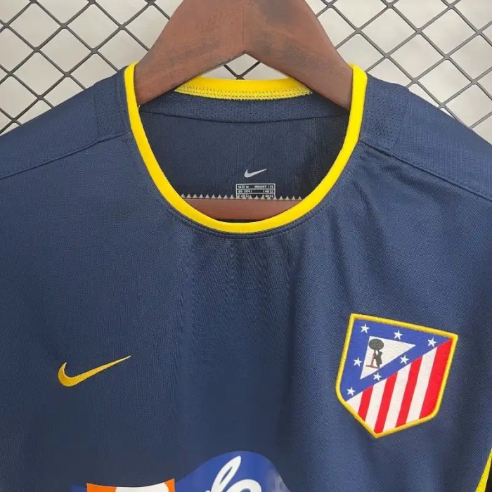 Atletico Madrid 2002-03 Away Retro Soccer Jersey- Fan Version