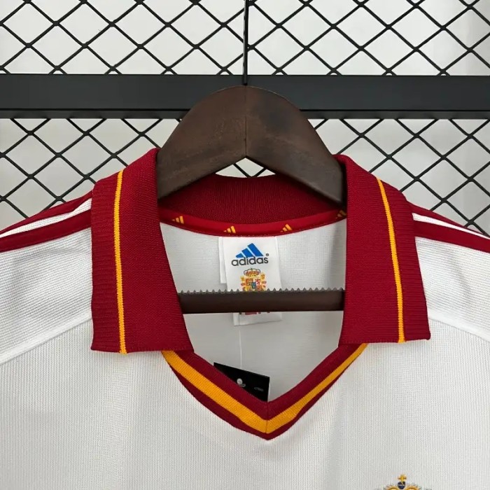 Spain 2000 Away Retro Soccer Jersey - Fan Version