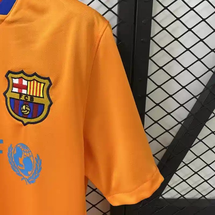 Barcelona 2006-07 Away Retro Soccer Jersey- Fan Version