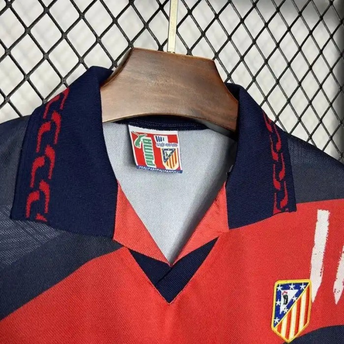 Atletico Madrid 1996-97 Third Retro Soccer Jersey- Fan Version
