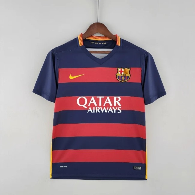 Barcelona 2015-16 Home Retro Soccer Jersey- Fan Version