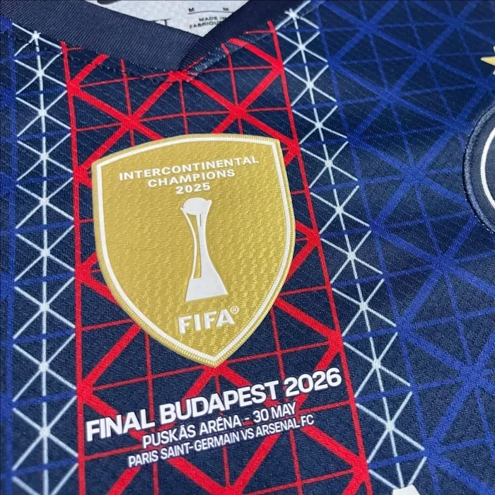 PSG 25/26 Paris Saint Germain Home Champions Final Jersey - Fan Version